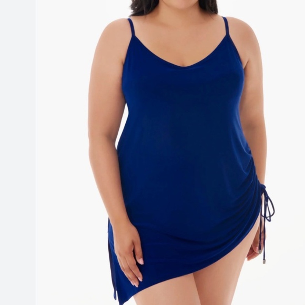 MAGICSUIT NWT $194‎ Plus Size Brynn Swim Dress swimsuit 18w